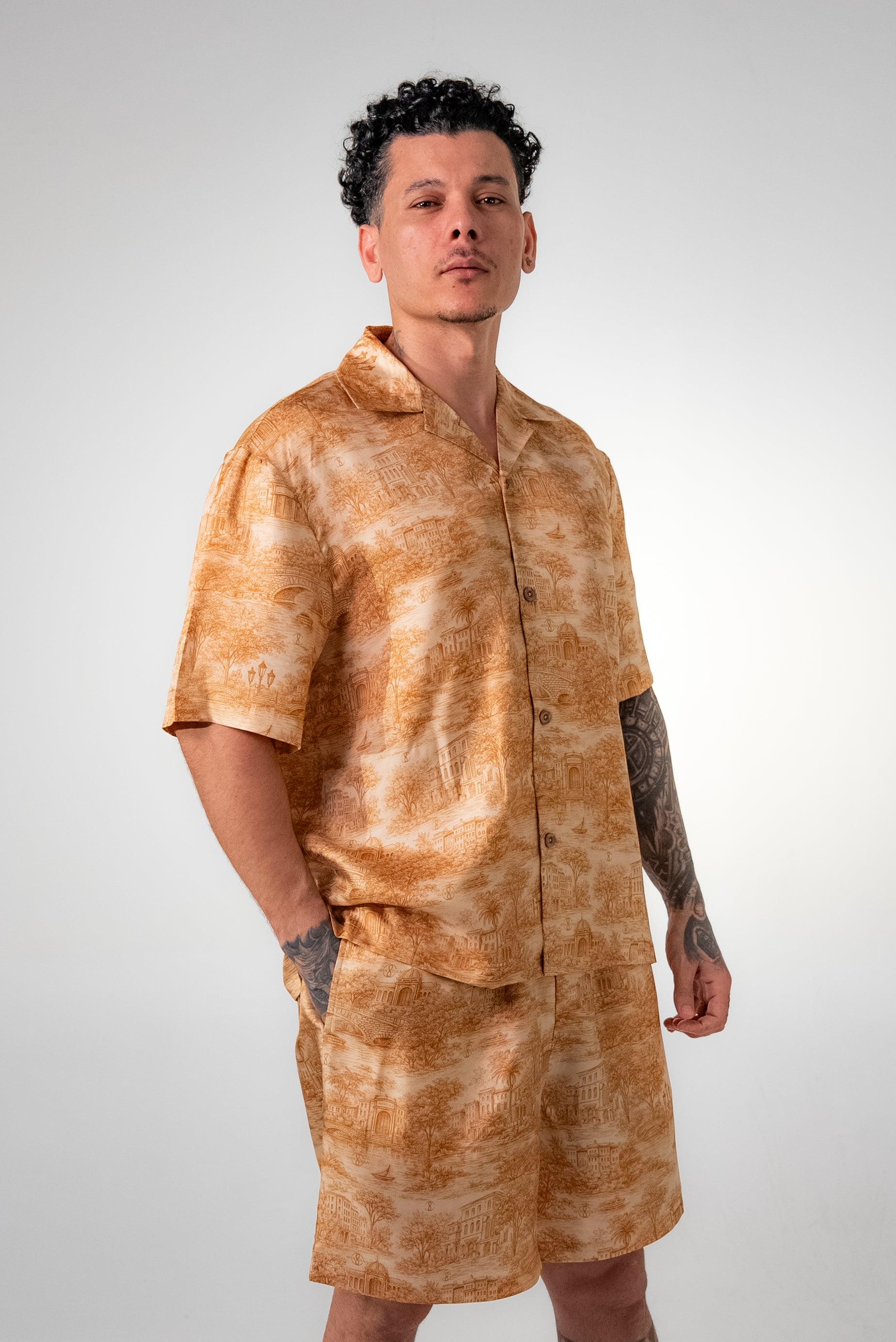 City of Aventura Twill Silk Short