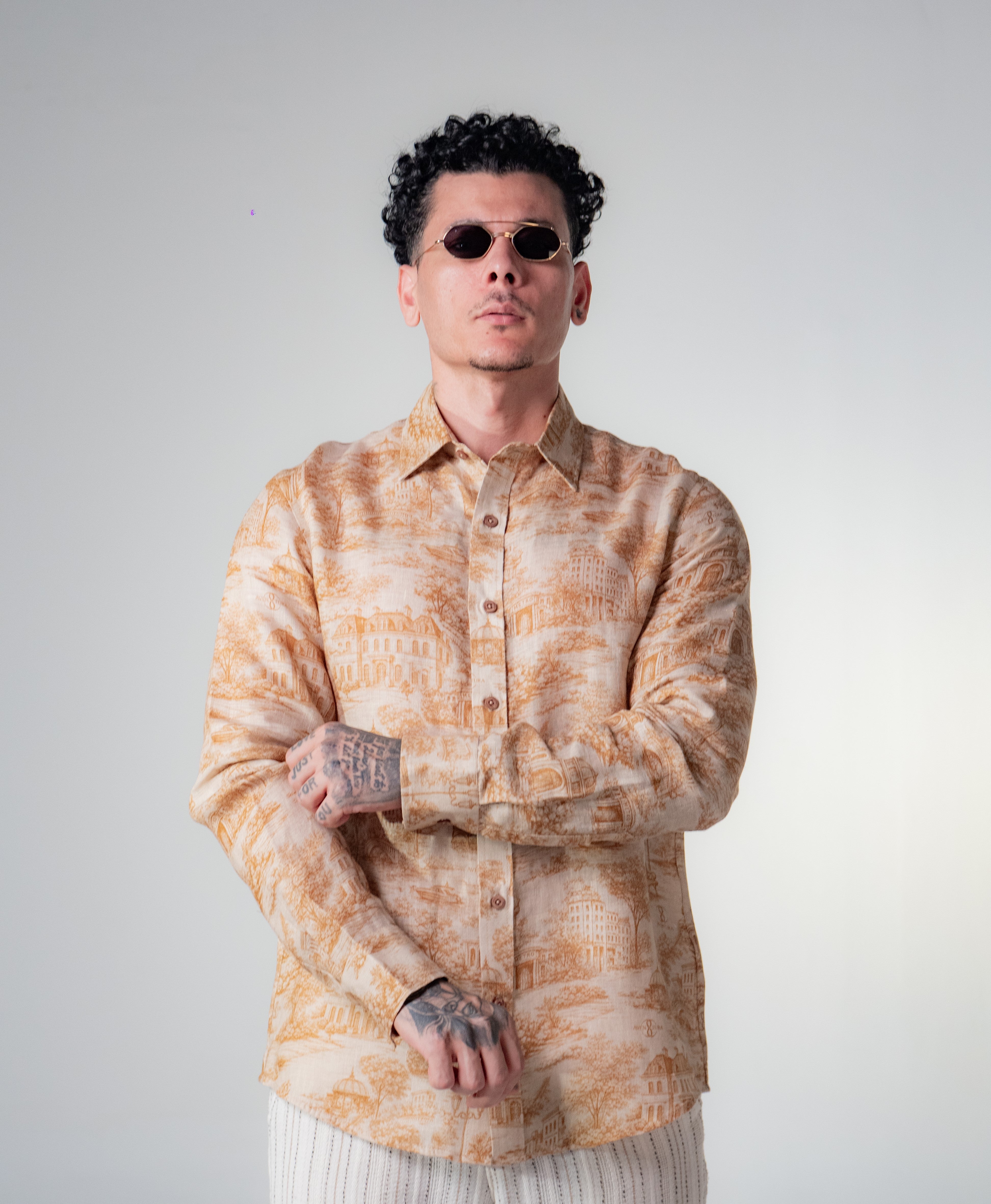 Riviera Métro Linen Shirt