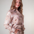 Empire of Pearls Silk Jacquard Set